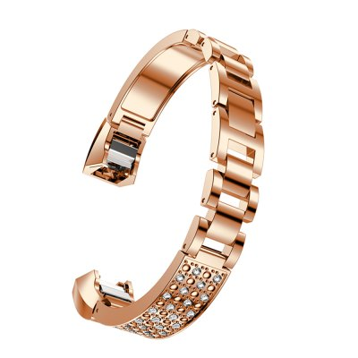 Stainless steel bracelet with stones for Fitbit / Fitbit Alta and Alta HR