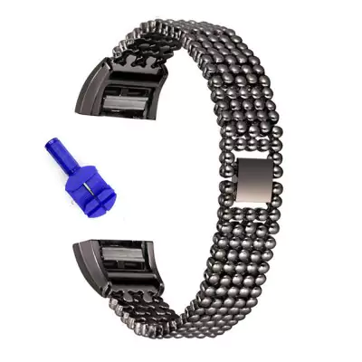 Chain of balls made of stainless steel for Fitbit / Fitbit Charge 2