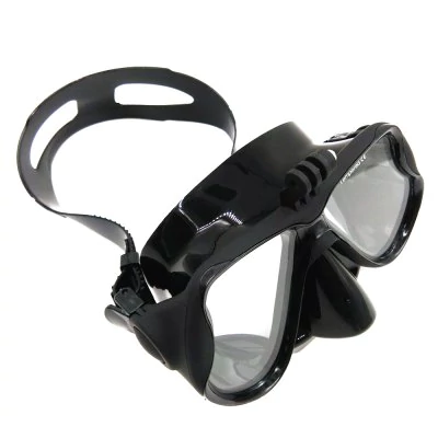Professional swimming mask TELESIN to stand for action camera