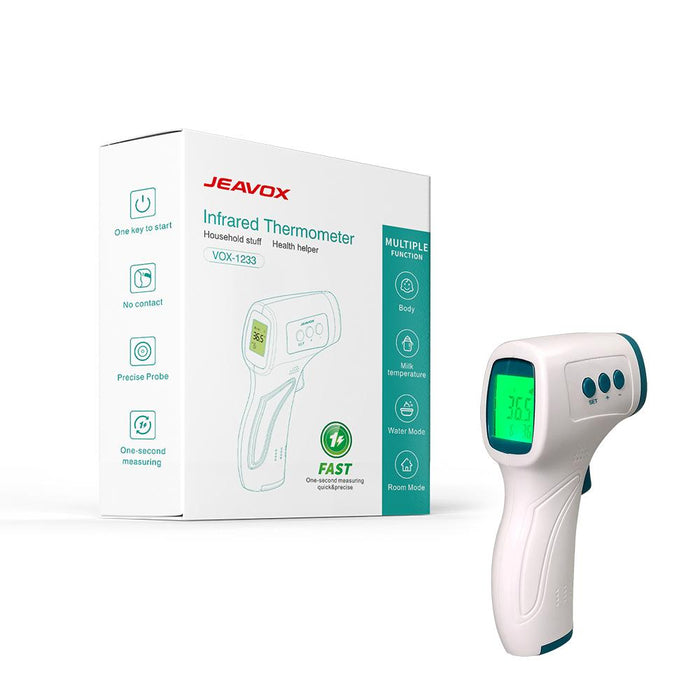 Infrared remote thermometer with high precision measurement of body temperature