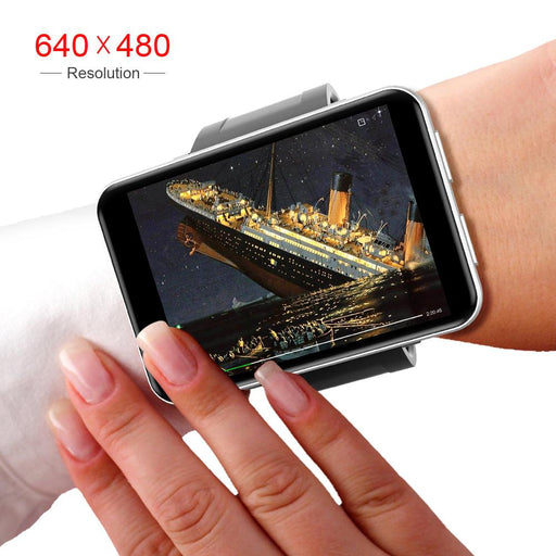 Smart watch  Lemfo Lem T 4G, Android 7.1, 5MP camera, GPS 2.03, 2700Mah, 1GB / 3GB RAM, 16GB / 32GB ROM