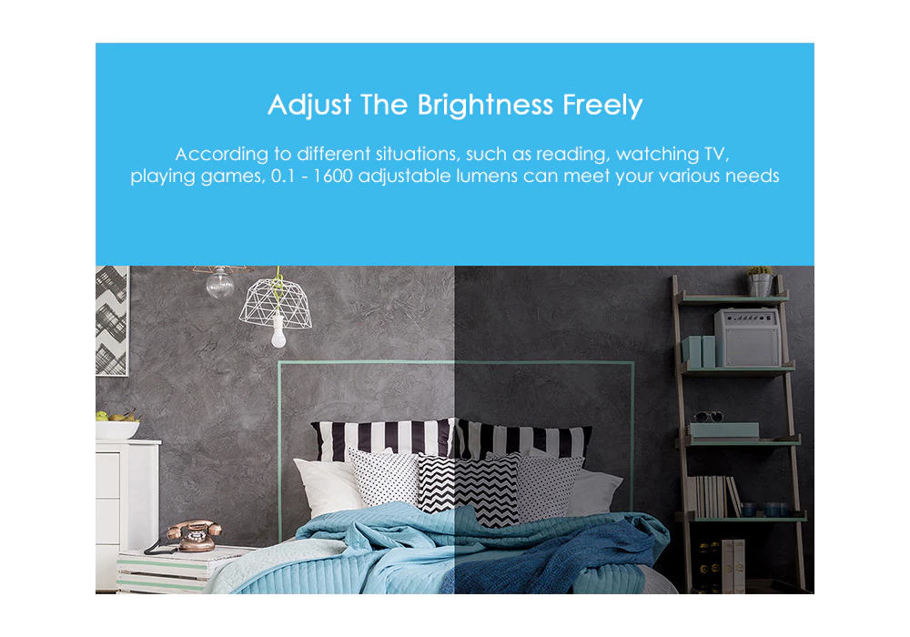 Smart LED ceiling Xiaomi Yeelight YLXD01YL - WiFi, Bluetooth, App, Alexa, Google Home