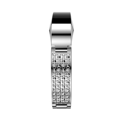 Stainless steel bracelet with stones for Fitbit / Fitbit Alta and Alta HR