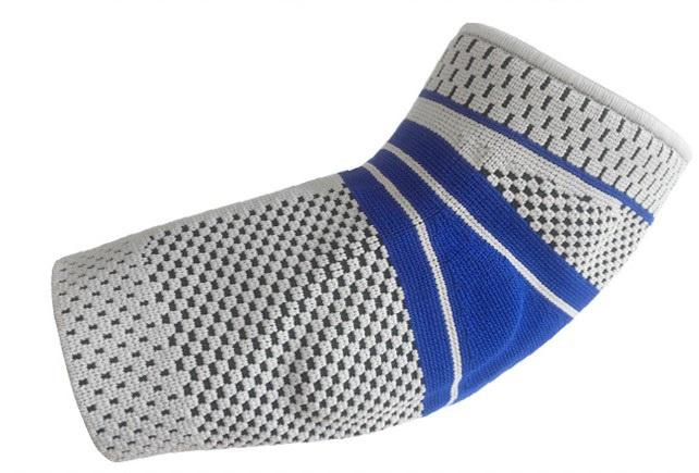 Supporting tightening elbow pad from a breathable fabric Corpofix JD-H04