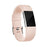 Light pink silicone strap Fitbit / Fitbit Charge 2