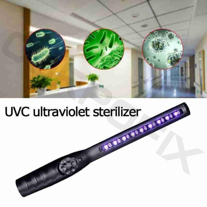 Portable UV germicidal UV lamp Corpofix HV4 for disinfection against bacteria and viruses, rechargeable battery
