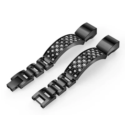 Stainless steel bracelet with stones for Fitbit / Fitbit Alta and Alta HR