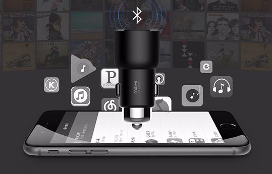 Zayaryadno Car Bluetooth FM transmitter and Xiaomi Redmi 3S