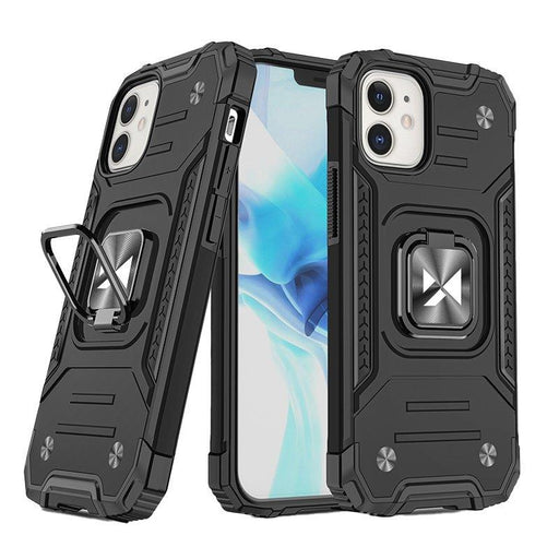 Wozinsky Ring Armored Case for iPhone 14 Pro Max, Black