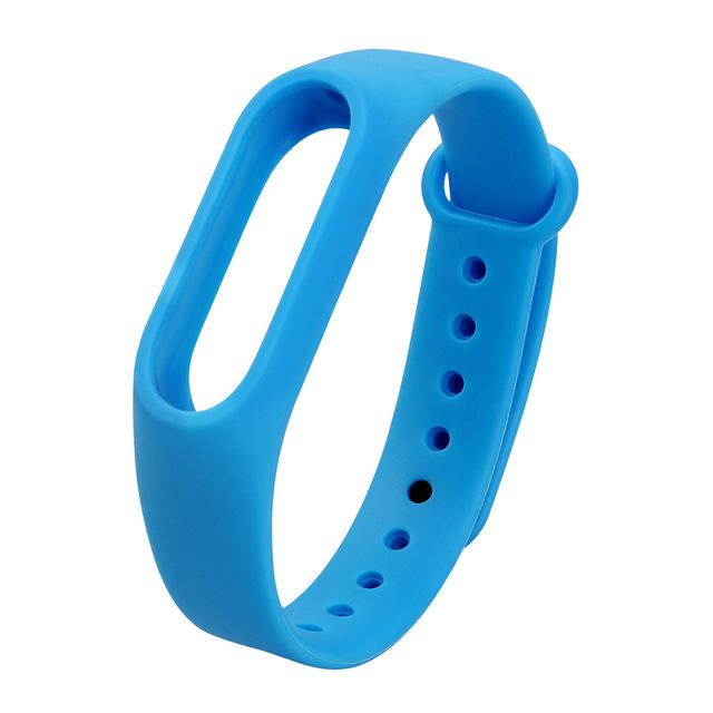 Blue silicone strap Xiaomi Mi Band 2