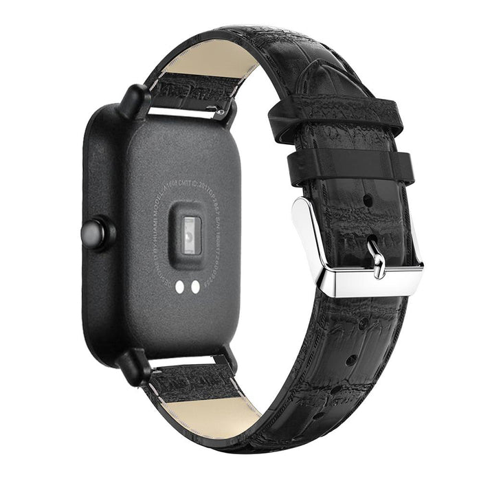 Leather strap for Xiaomi Huami Amazfit Bip