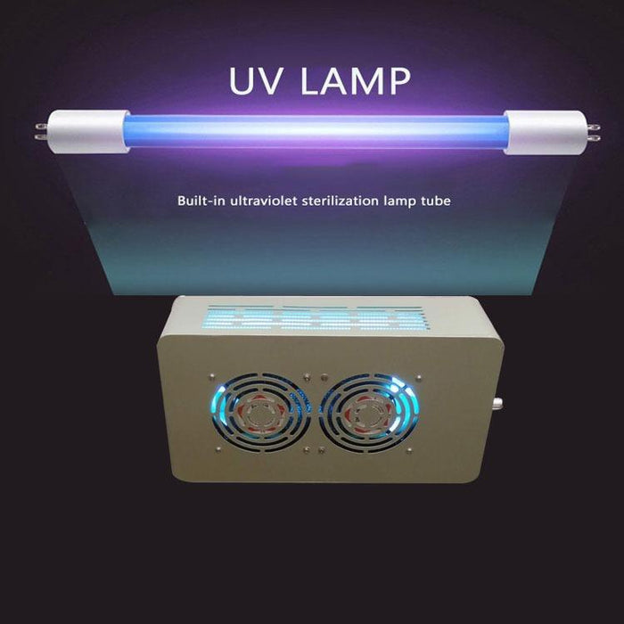 Air purifier Corpofix FV27, UV lamp 40W, HEPA 13 bilateral filter. photocatalytic filter sterilization against viruses and bacteria