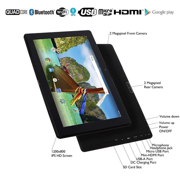 10 'Tablet 3G 1GB RAM 16GB ROM Bluetooth Wifi GPS 1280x800 Android