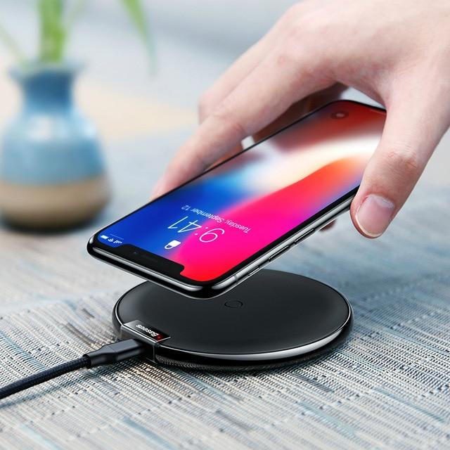 Baseus Qi Wireless Charger for iPhone, Samsung, Huawei