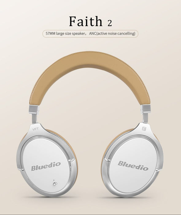 Wireless headphones Bluedio F2, Active Noise Canceling, Bluetooth Stereo
