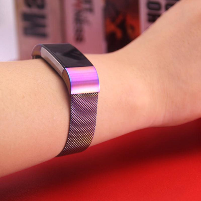 Bracelet Milan stainless steel, magnetic, for Fitbit Charge 3