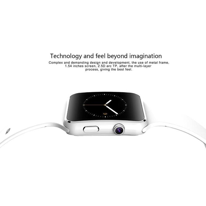 Smart watch X6, SIM card, Camera, Android