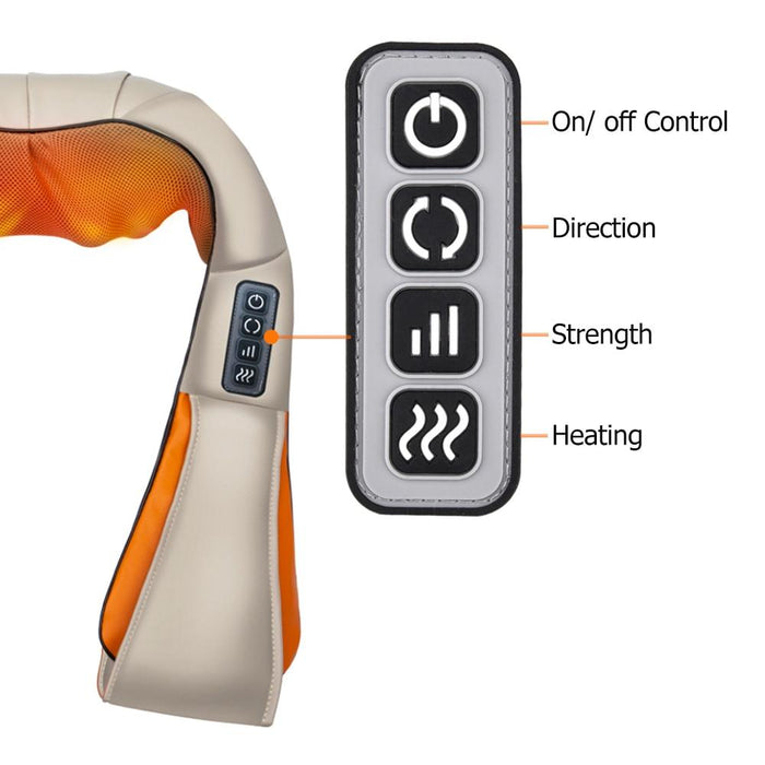 Massager body - arms and neck, electric, with car charger
