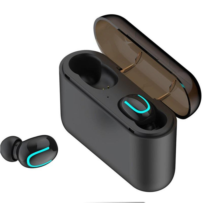 Bluetooth wireless headset SR22 with  Power bank 1500mAh, perspiration and rain resistant