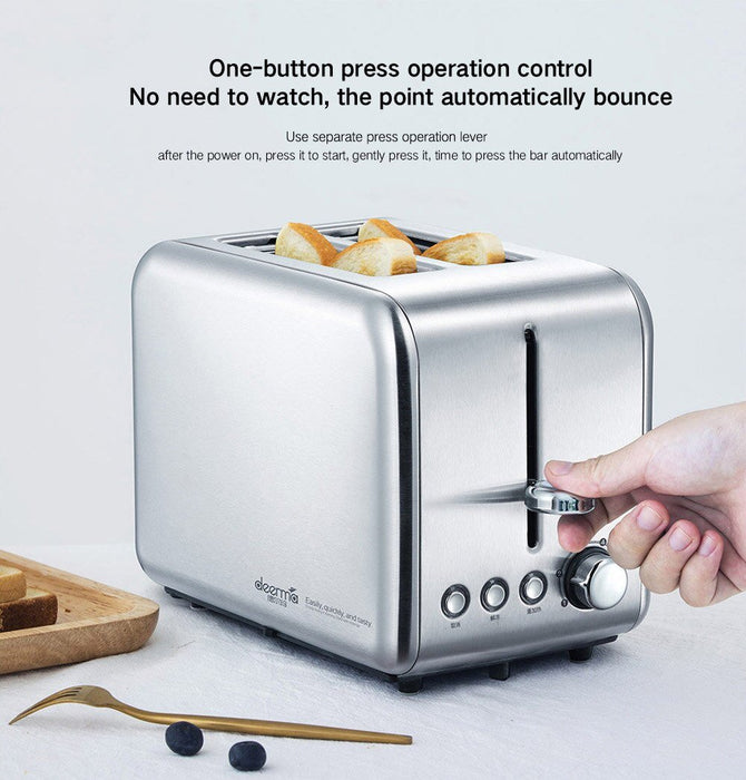 Electric toaster bread stainless steel