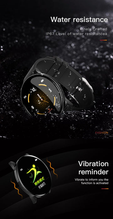 Smart watch Vektros W8 Fitness Tracker, pulse, blood pressure, blood oxygen, sleep quality, Metal shell, Waterproof