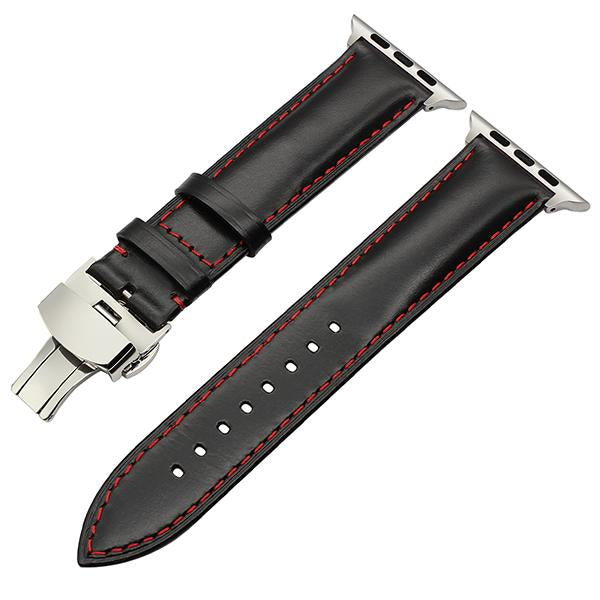Leather strap from Italian leather for Apple Watch 5/4/3/2/1 40mm
