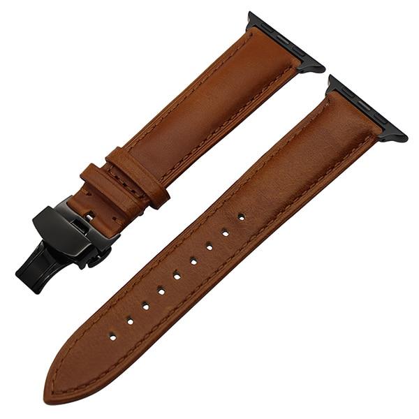 Leather strap from Italian leather for Apple Watch 5/4/3/2/1 42mm
