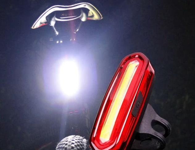 Zadna bicycle light Waterproof Rechargeable
