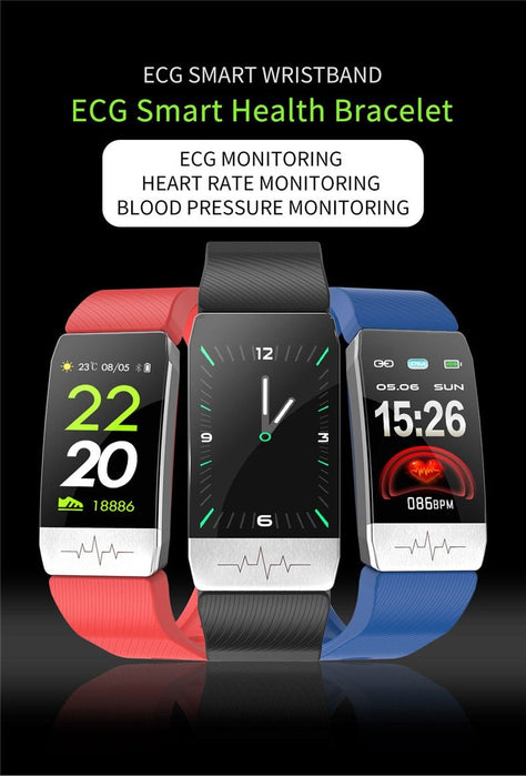Smart bracelet Vektros VT03, measurement of temperature, ECG. blood oxygen