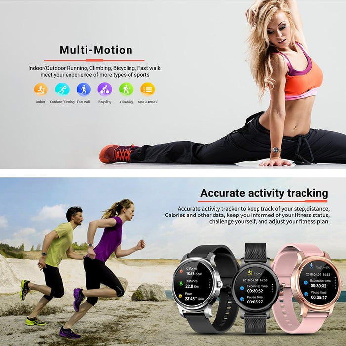 Smart clock Vektros VR2, Blood Pressure, Fitness Tracker, a call through watch