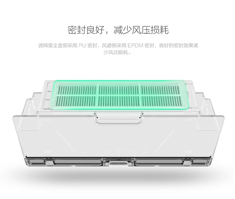 Spare washable HEPA filter for Xiaomi Mijia 1 / 1S, Roborock S5 S6 Max, S50, S60, S65, T6, E25, E35