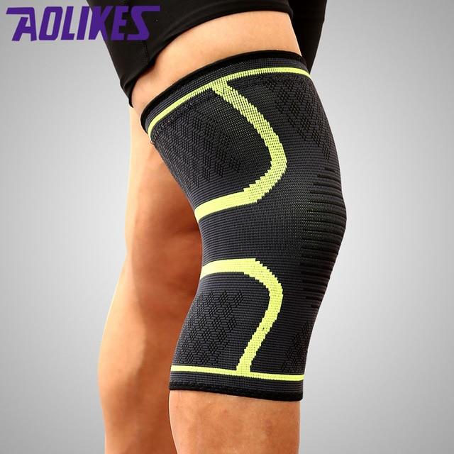 Elastic breathable knee support AOLIKES A-7718 for football, basketball, tennis etc.