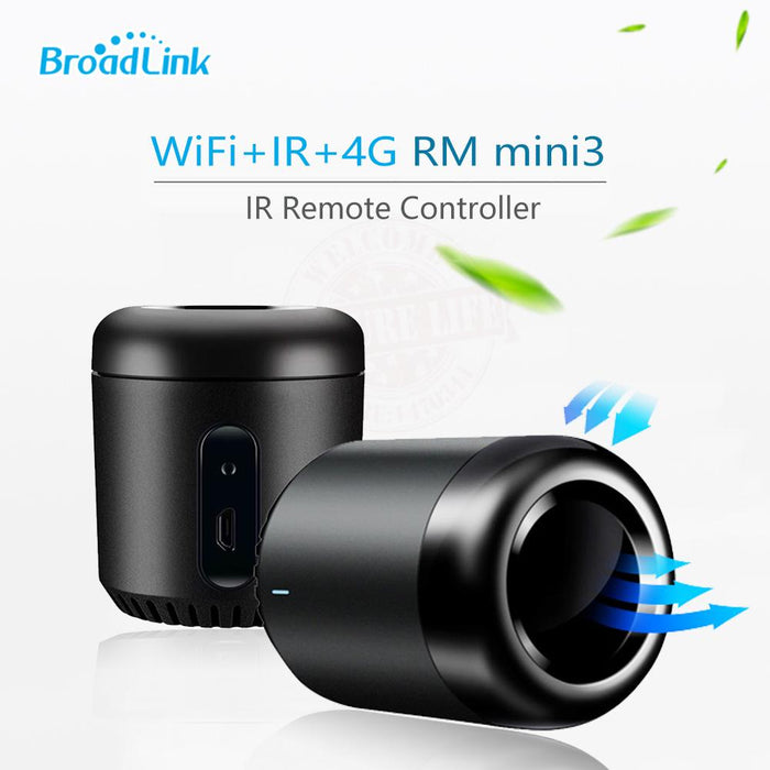 Smart remote for home and office with WiFi / IR timer Broadlink RM Mini 3