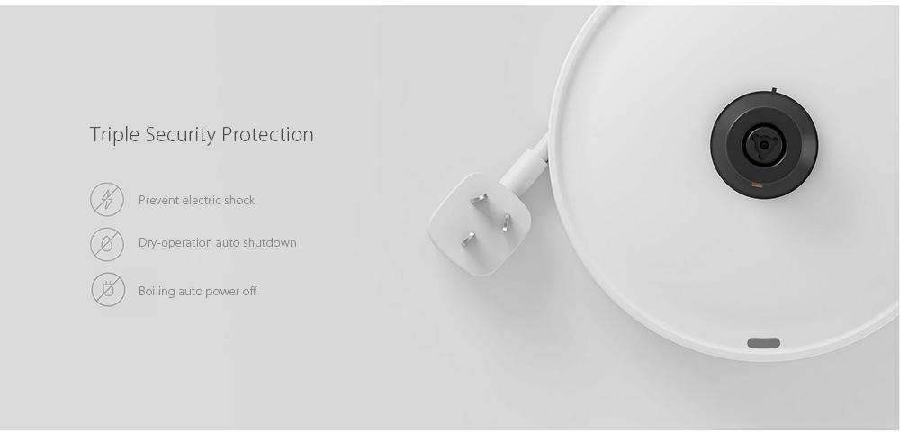 Kettle Xiaomi Mijia 1.5L, temperature control, control of smartphone