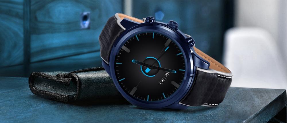 A smart watch with a slot for a SIM card LEMFO LEM5 Pro Android 5.1 2GB + 16GB GPS WiFi