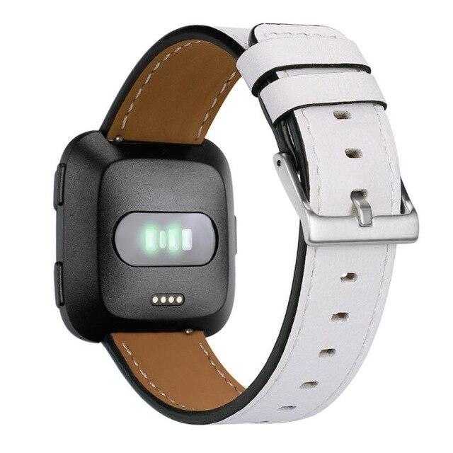 Leather strap with classic clasp Fitbit / Fitbit Versa