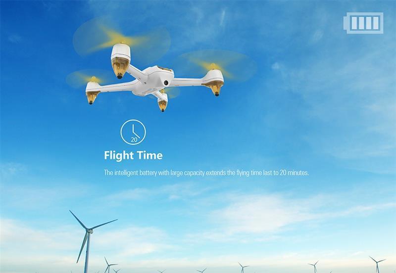 Drone Hubsan H501S X4 Pro 5.8G FPV with brushless motors and camera 1080P HD, GPS RTF mode tracking