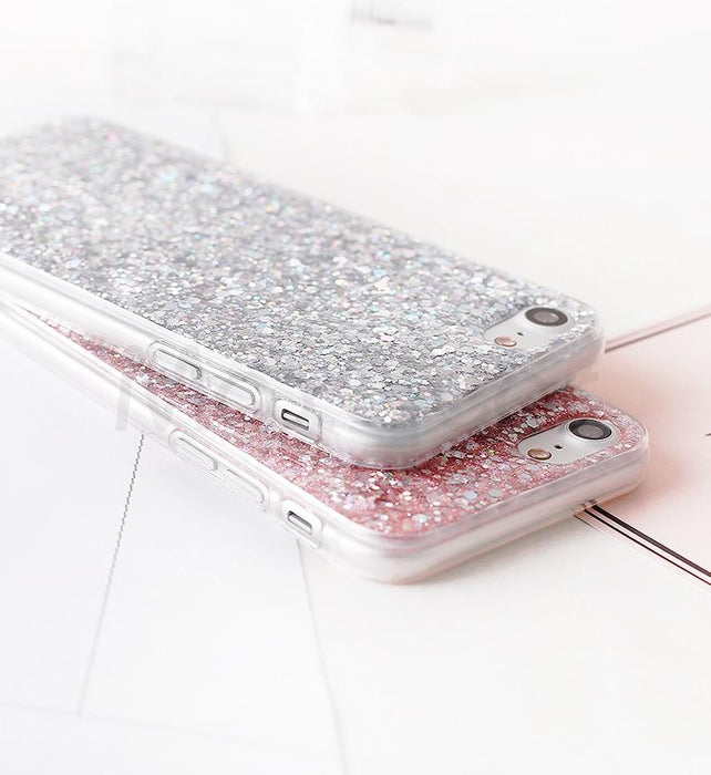 Sparkling case for iPhone 8