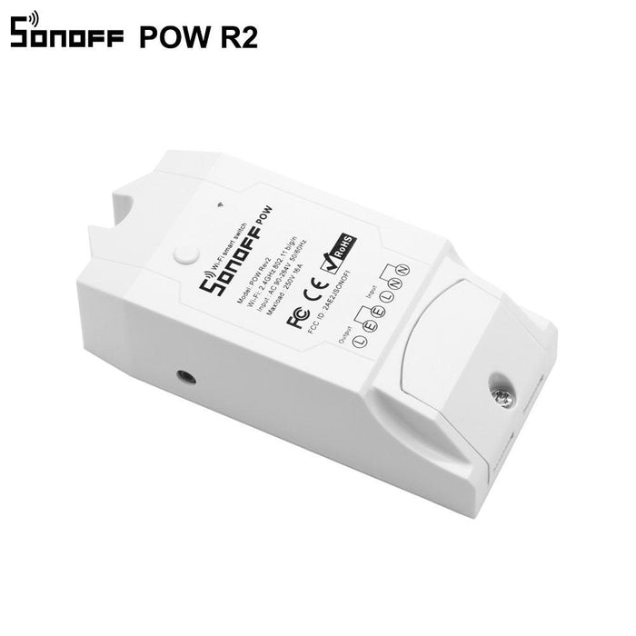 Smart Wi-Fi switch Sonoff Pow R2, 15A 3500W, measured current consumption