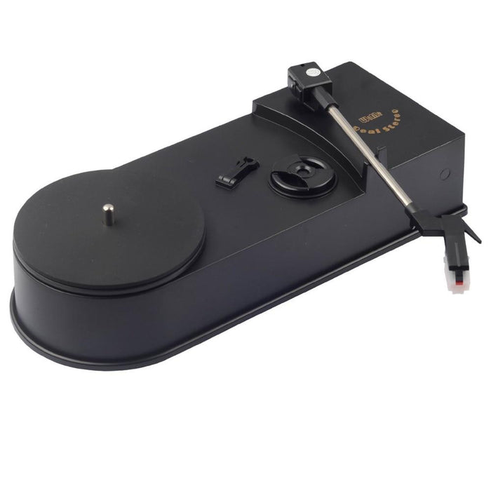 USB portable mini vinyl record player, MP3 / WAV / CD player