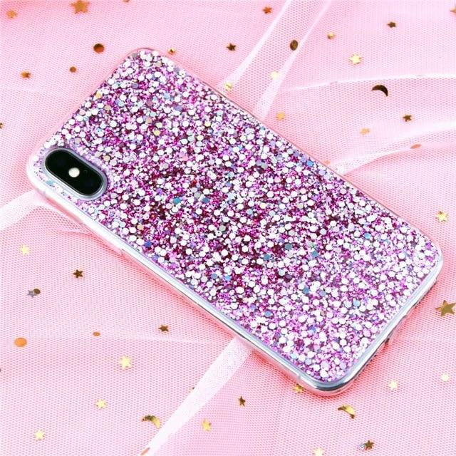 Sparkling case for iPhone X