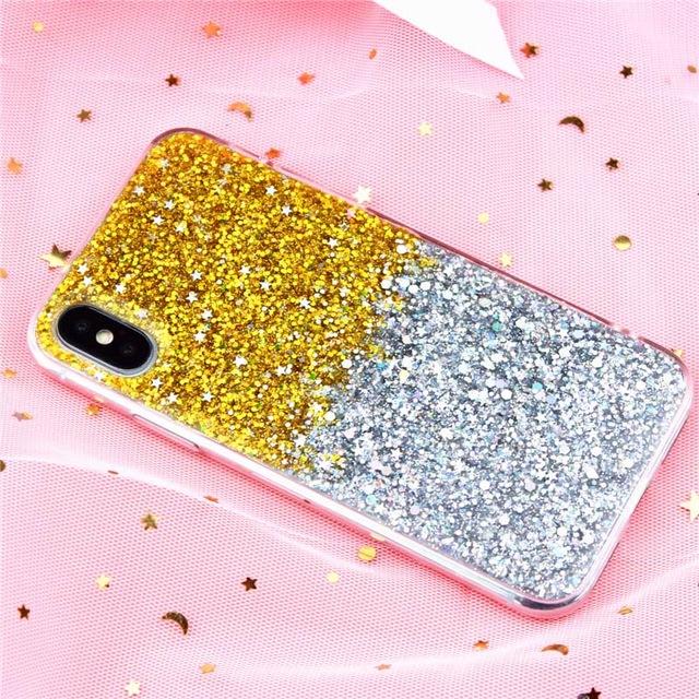 Sparkling case for iPhone XS