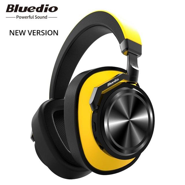 Wireless headphones Bluedio T6 Bluetooth 5.0, ANC, Foldable