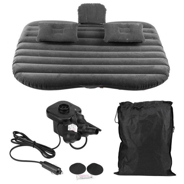 Inflatable mattress car rear seat