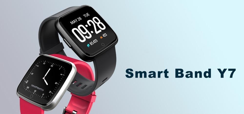 Smart fitness watch Vektros Y77 waterproof IP67 Pulse, pedometer, blood pressure
