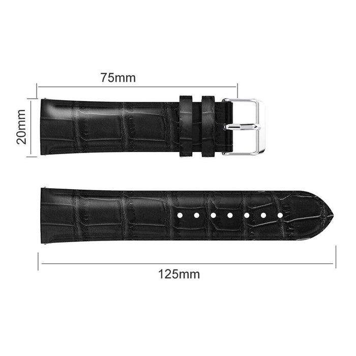 Leather strap for Xiaomi Huami Amazfit Bip