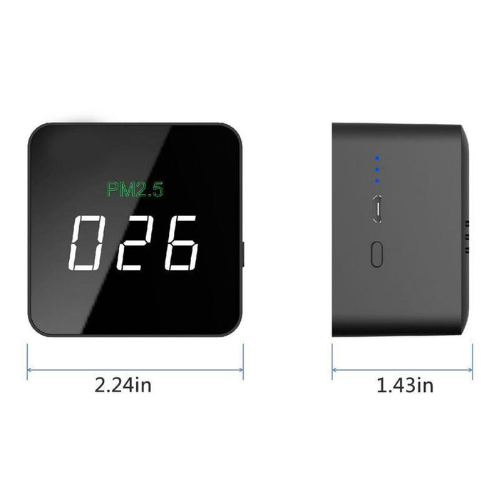 Mini PM2.5 detector air quality with LED screen