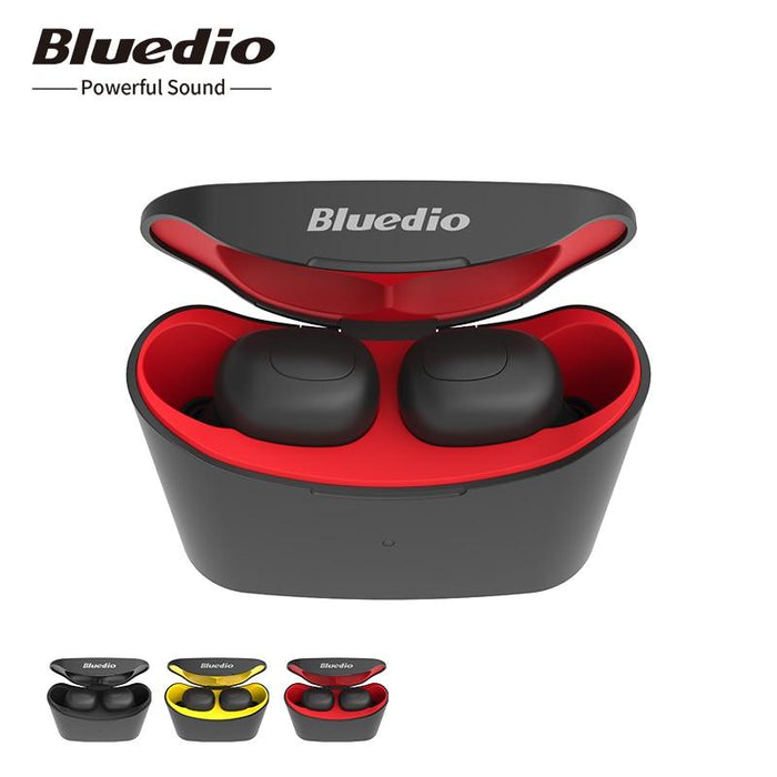 Bluedio T-elf Wireless bluetooth headset TWS stereo microphone with Powerbank