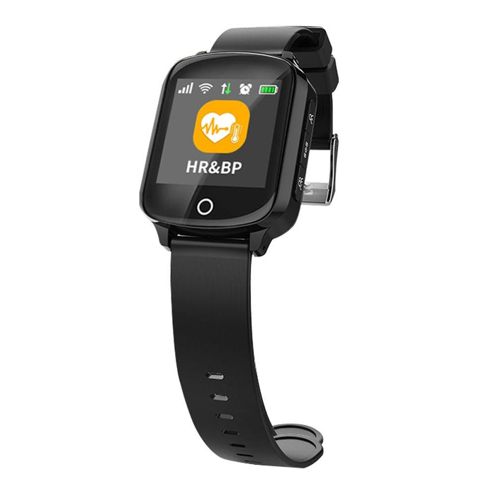 Smart watch elderly D200 screen with 1.54 '', SIM card, GPS tracking, SOS calls, pulse, blood pressure, alarm falling