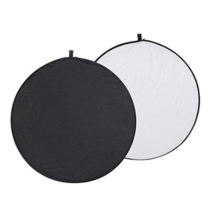 Portable folding round photo reflectors, 60cm